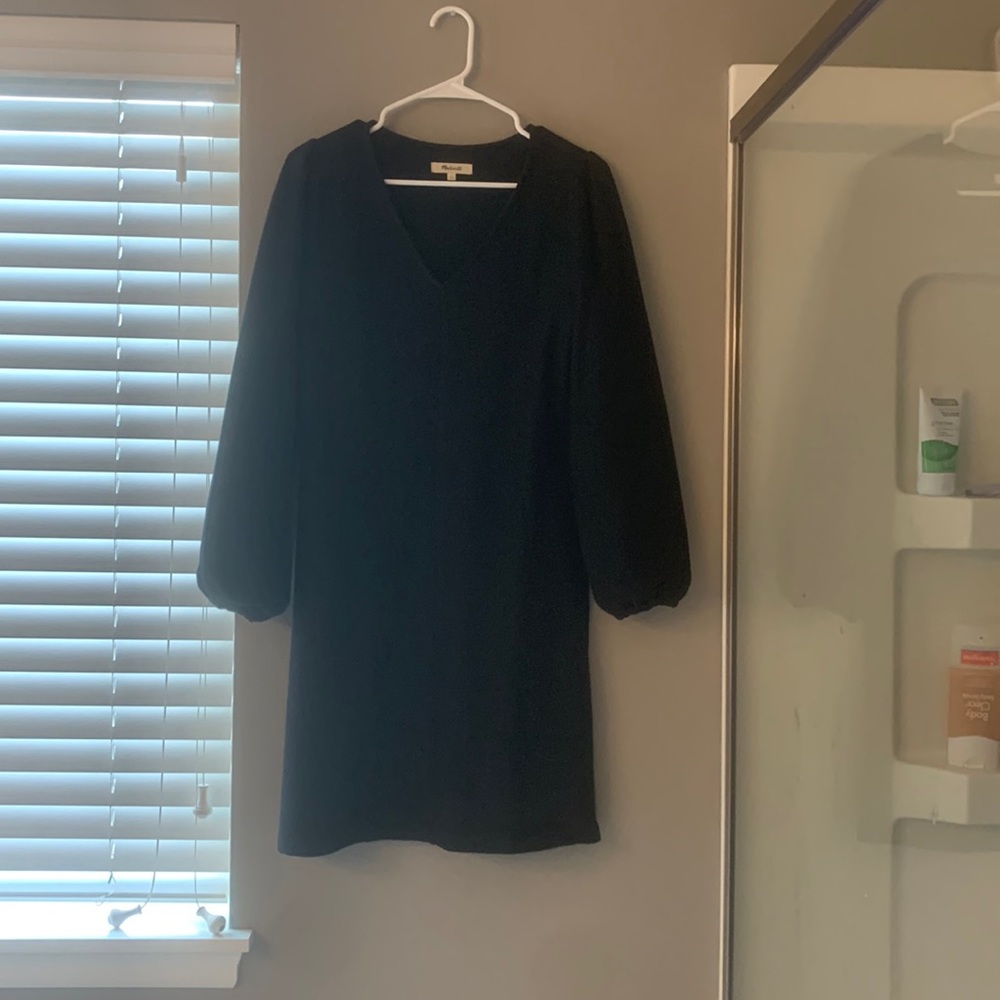 Size small Madewell black dress